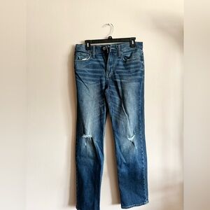 Goodfellow slim straight ripped jeans (men’s 30x30)